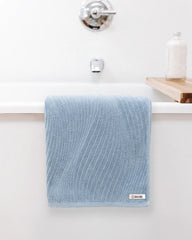 Terra Fringeless XL Bath Bundle - Grey - 2 Pack