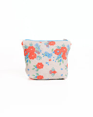 Flower Bunch Zipper Pouch
