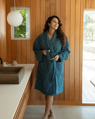 Willow Robe - Deep Ocean
