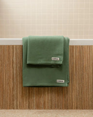 Terra Fringeless XL Bath Bundle - Hedge Green