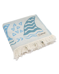Shark Fin Kids Towel