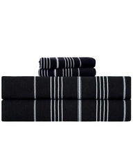 Classic Fringeless XL Bath Bundle - Grey - 2 Pack