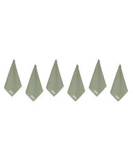 Atom Washcloth Bath Bundle 6 Pack - Hedge Green