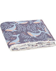 Lara Dark Denim - PARTY BLANKET⢠- Queen