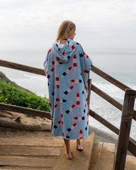 Popsicle Hooded Poncho