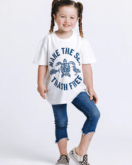 SC Dolphin Kids Tee - Sapphire Blue