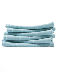 Atom Washcloth Bath Bundle - White - 6 Pack