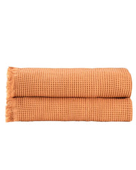 Micro Waffle XL Bath Bundle - 2 Pack -Sand