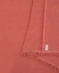 Lara Terracotta - PARTY BLANKET⢠- King