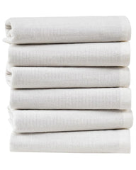 Terra Bath Washcloth Bundle 6 Pack - Slate Blue