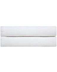 Micro Waffle XL Bath Bundle - 2 Pack -White
