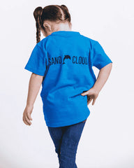 Make The Sea Trash Free Kids Tee - Sapphire Blue