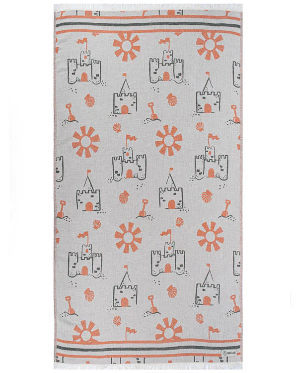 Sand Castle Kids Towel