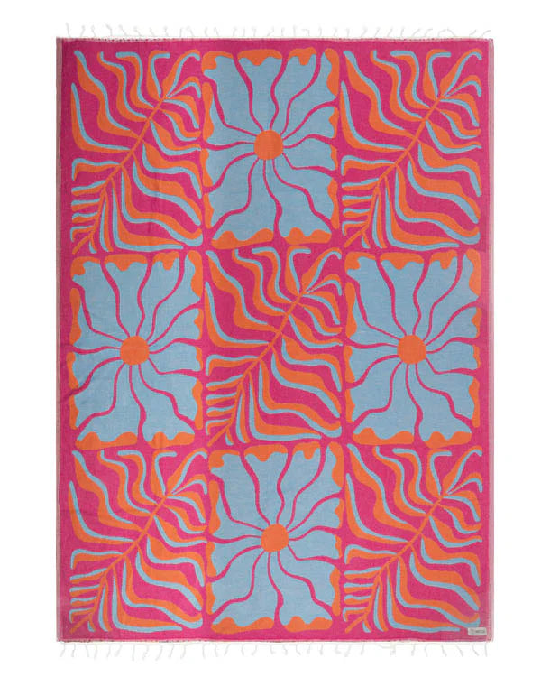 Painted Daisies Blanket