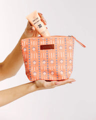 Diamond Mudcloth Zipper Pouch