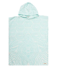 Terra Hooded Poncho Youth  - Sage