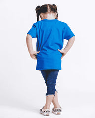 SC Whale Tail Kids Tee - Soft Mint