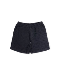 Orb Waffle Short - Black - Mens