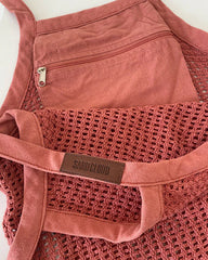 Net Market Bag Navy