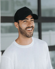 Sand Cloud Dad Hat Black