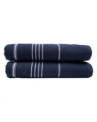 Atom Washcloth Bath Bundle - Black - 6 Pack