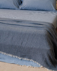 Senna Melange PARTY BLANKETâ¢ Indigo - Queen