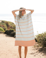 Geo Turtle Hooded Poncho Youth
