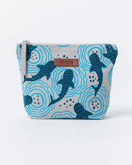 Shark Ripples Zipper Pouch
