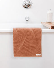 Terra Fringeless XL Bath Bundle - Navy - 2 Pack