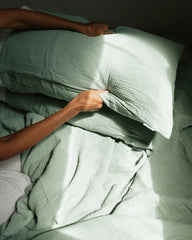 Sonoran Fitted Sheet - Sage