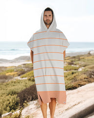 Geo Turtle Hooded Poncho Youth
