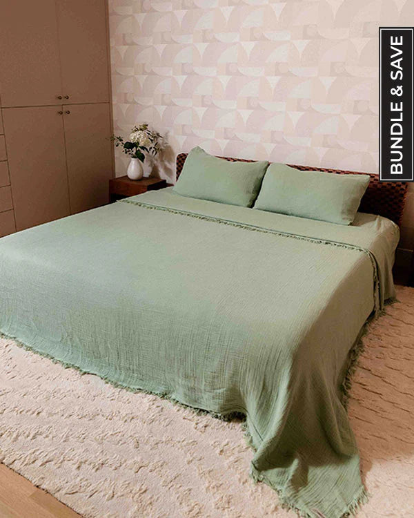 Sage Bedding Set - Queen